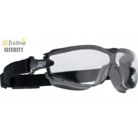 MSA Altimeter védőszemüveg víztiszta vagy füstszínű lencsével, fejpánttal és szárakkal