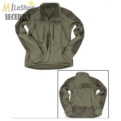 Mil-Tec taktikai softshell dzseki -  zöld színben