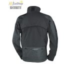 Mil-Tec taktikai softshell dzseki - fekete színben