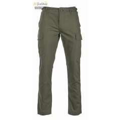 Mil-Tec US slim-fit BDU taktikai nadrág - zöld színben