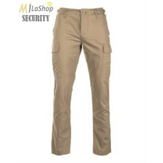   Mil-Tec US slim-fit BDU taktikai nadrág - khaki/homok színben