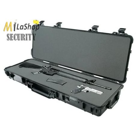 Peli Case 1700 gurulós műanyag védőtáska, védőtok, fegyvertáska, választható felszereltséggel Belső: 908x343x133 mm