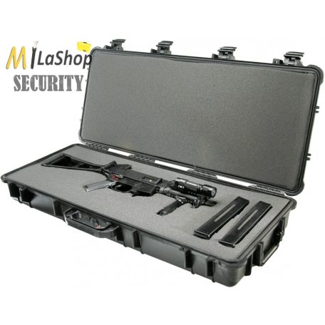 Peli Case 1700 gurulós műanyag védőtáska, védőtok, fegyvertáska, választható felszereltséggel Belső: 908x343x133 mm