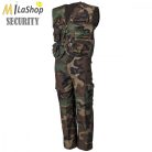 MFH katonai szett (mellény+nadrág(térdnél lecipzározható)) gyerekeknek - több színben és méretben