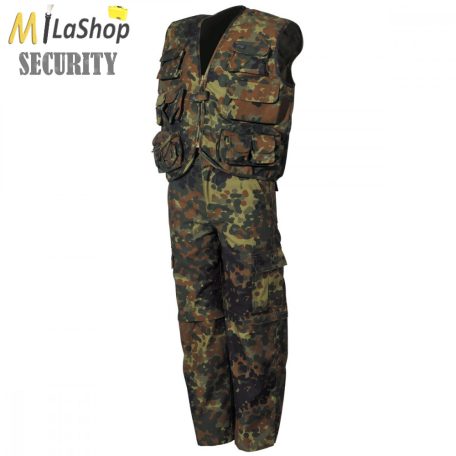 MFH katonai szett (mellény+nadrág(térdnél lecipzározható)) gyerekeknek - több színben és méretben