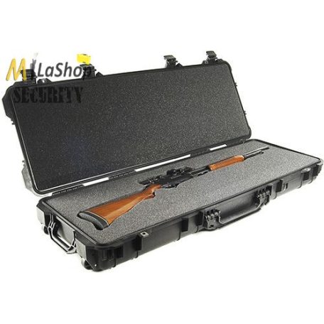 Peli Case 1720 gurulós műanyag védőtáska, 42" Puska bőrönd - fegyvertáska, választható felszereltséggel Belső: 1067x343x133 mm
