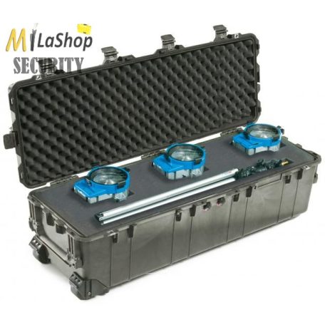 Peli Case 1740 gurulós műanyag táska, védőtok, védőtáska, fegyvertáska, választható felszereltséggel  Belső: 1040x328x308 mm