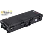 Peli AIR CASE 1745 gurulós műanyag táska, védőtok - fekete színben, választható felszereltséggel Belső: 1118 × 426 × 202 mm