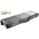 Peli Case 1750 gurulós műanyag védőtáska, védőtok, fegyvertáska, választható felszereltséggel Belső: 1283x343x133 mm
