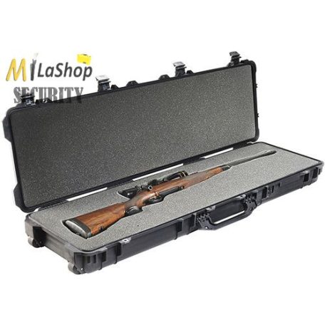 Peli Case 1750 gurulós műanyag védőtáska, védőtok, fegyvertáska, választható felszereltséggel Belső: 1283x343x133 mm