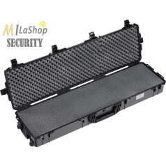   Peli AIR CASE 1755 gurulós műanyag védőtáska, védőtok - fekete színben, választható felszereltséggel Belső: 1397 × 356 × 203 mm