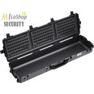Peli AIR CASE 1755 gurulós műanyag védőtáska, védőtok - fekete színben, választható felszereltséggel Belső: 1397 × 356 × 203 mm