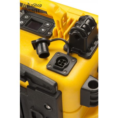 Peli 9460M 2 fejes 10+10 LED-es akkumulátoros teleszkópos lámpa Peli táskában, terep kerékkel, 12V csatlakozási lehetőséggel, bluetooth vezérléssel 12000 lm - több színben