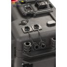Peli 9470 4 fejes 4x10 LED -es akkumulátoros teleszkópos lámpa  Peli védőtáskában. Terep kerékkel, 12V csatlakozási lehetőséggel, bluetooth vezérléssel,  24000 lm