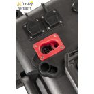 Peli 9470 4 fejes 4x10 LED -es akkumulátoros teleszkópos lámpa  Peli védőtáskában. 12V csatlakozási lehetőséggel, bluetooth vezérléssel,  24000 lm
