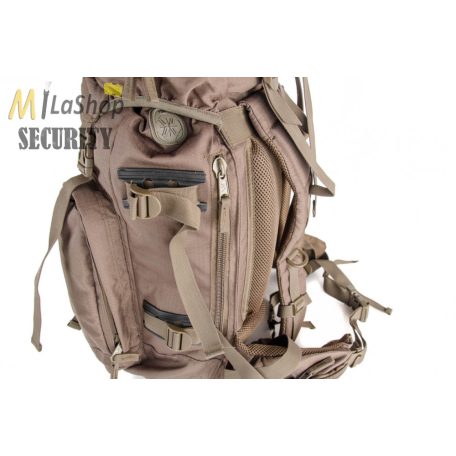 ESSL Osztrák Hegyivadász Hátizsák olívzöld (RU5900) - 41 l + 2 db levehető oldalzseb(25 x 12 x 15 cm)