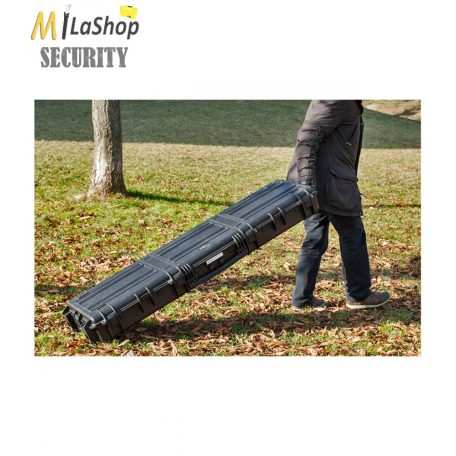 Explorer gurulós fegyvertáska/védőtáska üresen/előmetszett szivacsbetéttel/nagysűrűségű tömör szivacsbetéttel - több színben (15416) Belső: 1544 x 377 x 160 mm