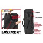 Explorer vászon fegyvertáska vállszíjjal, (választható plusz hátizsák pánttal is) 940x300x110 mm 