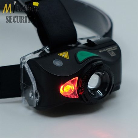 LEDLENSER MH8 outdoor tölthető LED 4 színű(fehér, piros, kék, zöld) fejlámpa 600lm - fekete