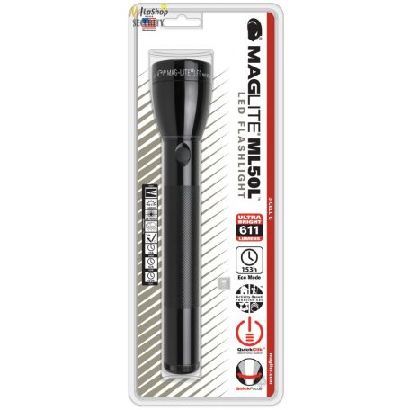 Maglite ML50L 3C LED lámpa, fekete (bliszteres) 611 lm