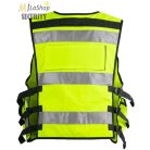 Jólláthatósági biztonsági /security mellény - sárga
