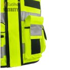 Jólláthatósági biztonsági /security mellény - sárga