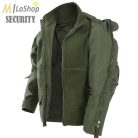 Mil-Tec ECWCS parka / kabát - kivehető polár béléssel - zöld színben