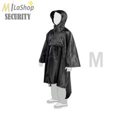   Tasmanian Tiger kapucnis vízálló poncsó - több méretben, fekete színben