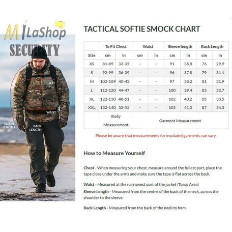 Snugpak Tactical Softie® Smock WGTE - anorák - olívzöld színben