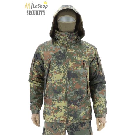 A.Blöchl Insulation Jacket IRR flecktarn színben - víz és szélálló dzseki(-15 C-ig)