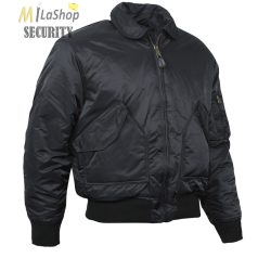 US CWU FLIGHT JACKET repülős dzseki - fekete színben