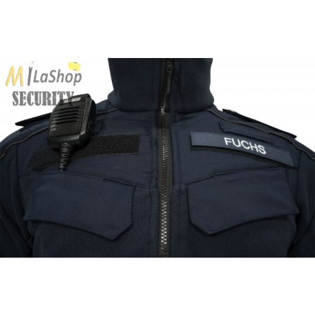 MLS Pro taktikai/szolgálati polár dzseki tépőzárakkal - zöld színben