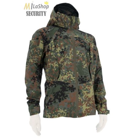 3PF Special Forces RRS1 vízálló-lélegző taktikai kabát - flecktarn színben