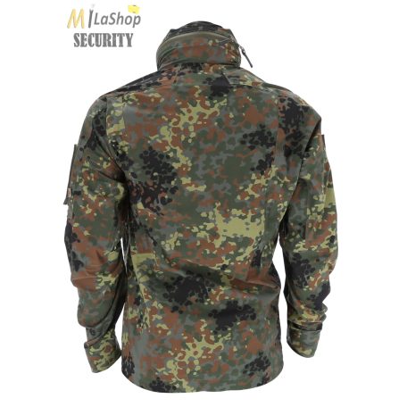 3PF Special Forces RRS1 vízálló-lélegző taktikai kabát - flecktarn színben