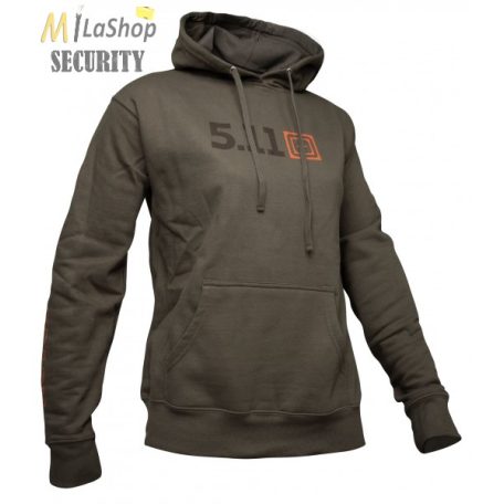  5.11 Tactical Scope Hoodie Woman - NŐI kapucnis pulóver - ranger green színben