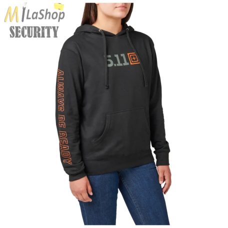  5.11 Tactical Scope Hoodie Woman - NŐI kapucnis pulóver - fekete színben