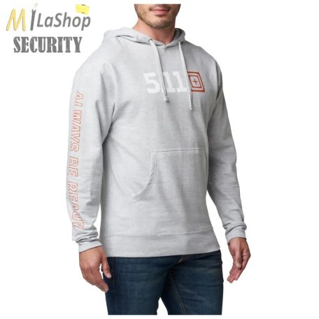  5.11 Tactical Scope Hoodie - férfi kapucnis pulóver - világosszürke színben