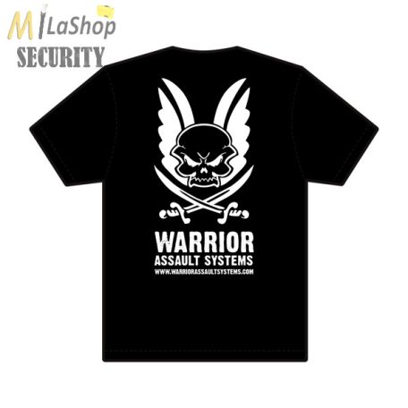 Warrior Assault Systems (WAS) logózott póló - fekete