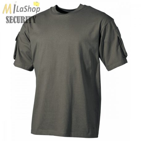 MFH rövid ujjú taktikai póló karzsebbel_milashop-security