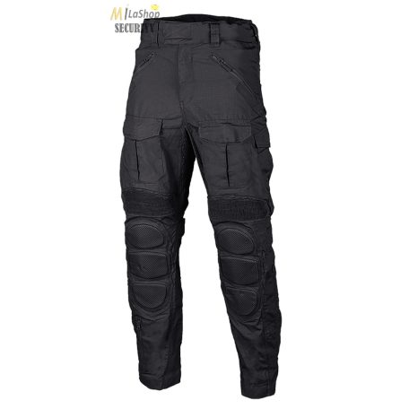 Mil-Tec Combat Pants Chimera térdvédős taktikai nadrág - fekete színben