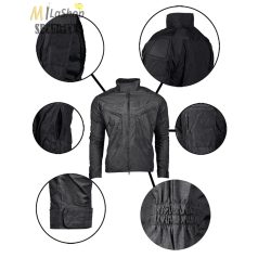 Mil-Tec Chimera combat jacket - zubbony - fekete színben