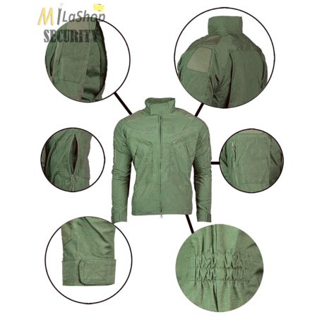 Mil-Tec Chimera combat jacket - zubbony - zöld színben