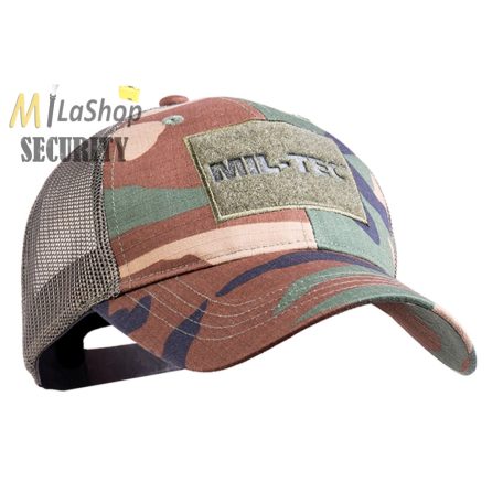 Mil-Tec Trucker, hálós baseball sapka tépőzárakkal - több színben