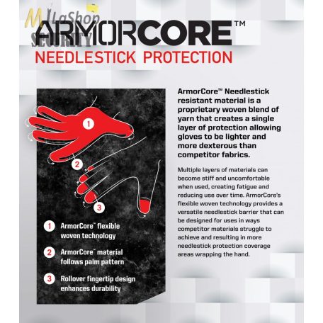 Mechanix Durahide™ Leather Needlestick Law Enforcement kesztyű(tűszúrás ellen)