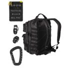 Mil-Tec hátizsák TACTICAL BLACK színben - 36 l
