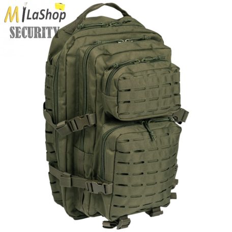 Mil-Tec Assault hátizsák- lézervágott molle rendszerrel - 36l, több színben (egyszínűek)