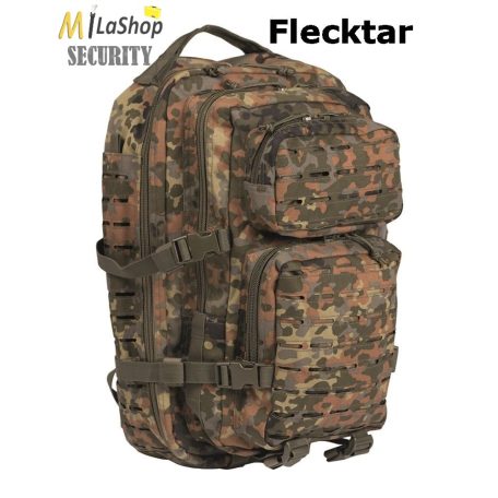 Mil-Tec Assault hátizsák- lézervágott molle rendszerrel - 36l, több színben (terepszínek)