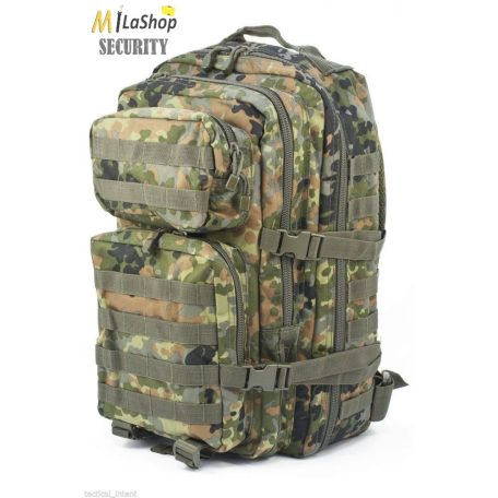 Mil-Tec taktikai hátizsák 36 literes, Flecktarn/terepszínű