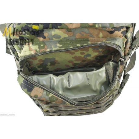 Mil-Tec taktikai hátizsák 36 literes, Flecktarn/terepszínű