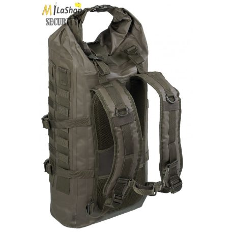 MIl-Tec taktikai vízálló hátizsák Molle rendszerrel 35 l - fekete színben
